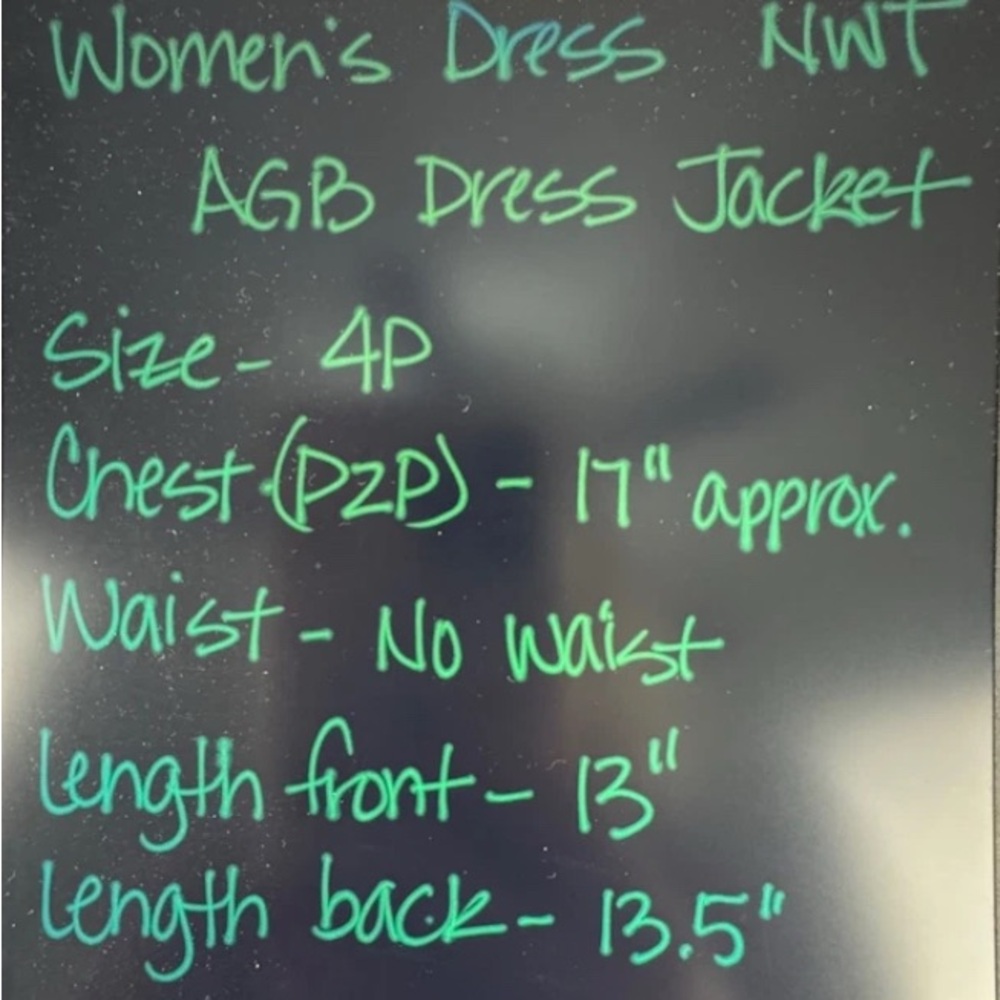 AGB Petite 2-Piece Black Sheath Dress With Vibrant Abstract Print Bolero Jacket - Picture 15 of 16